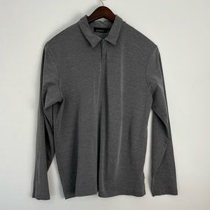 DKNY Shirt Size Large Gray
